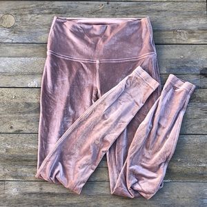 Pink Velvet Lululemon leggings